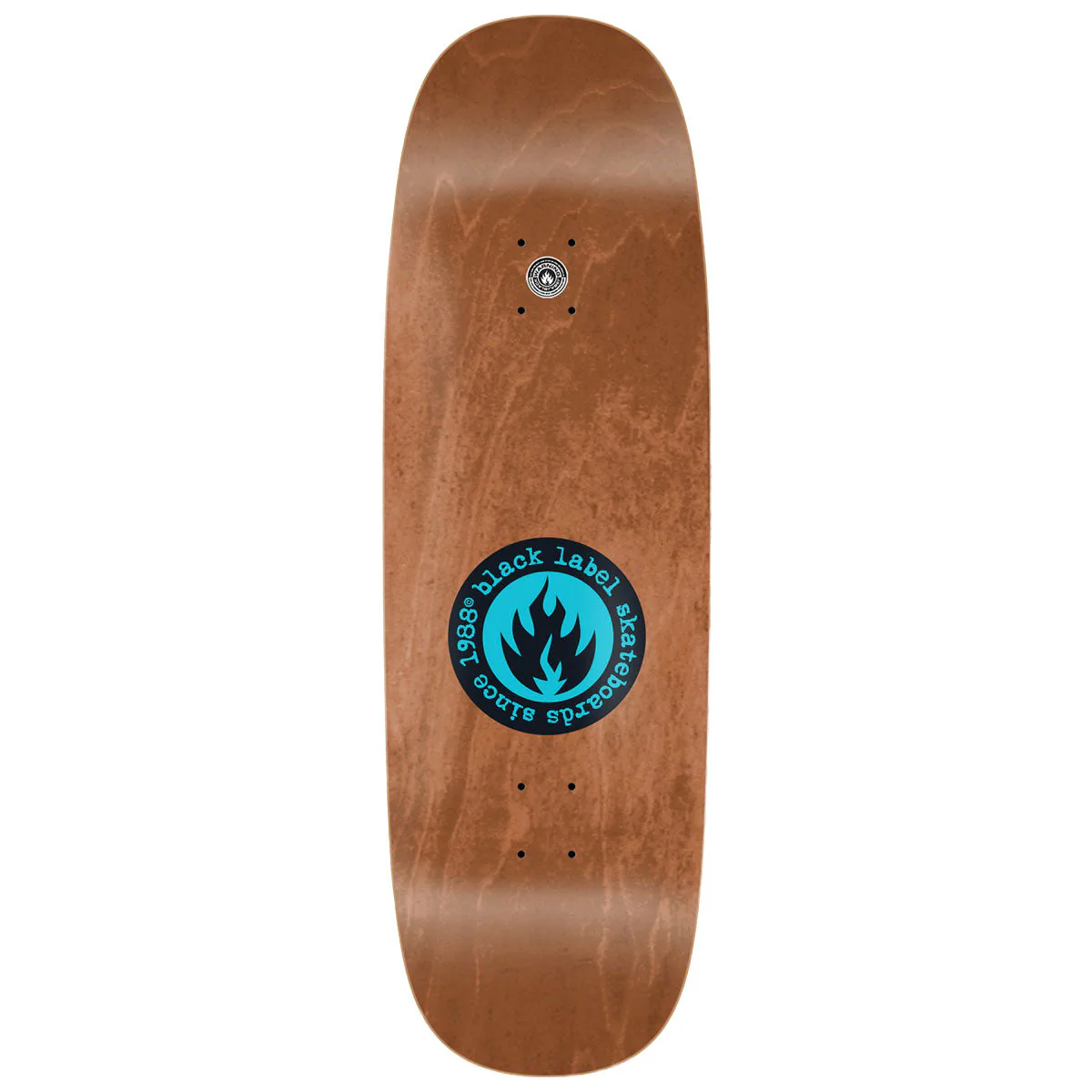 Black Label Stand By Jumbotron Shape Skateboard Deck - Assorted Stains - 10.00" - Image 2