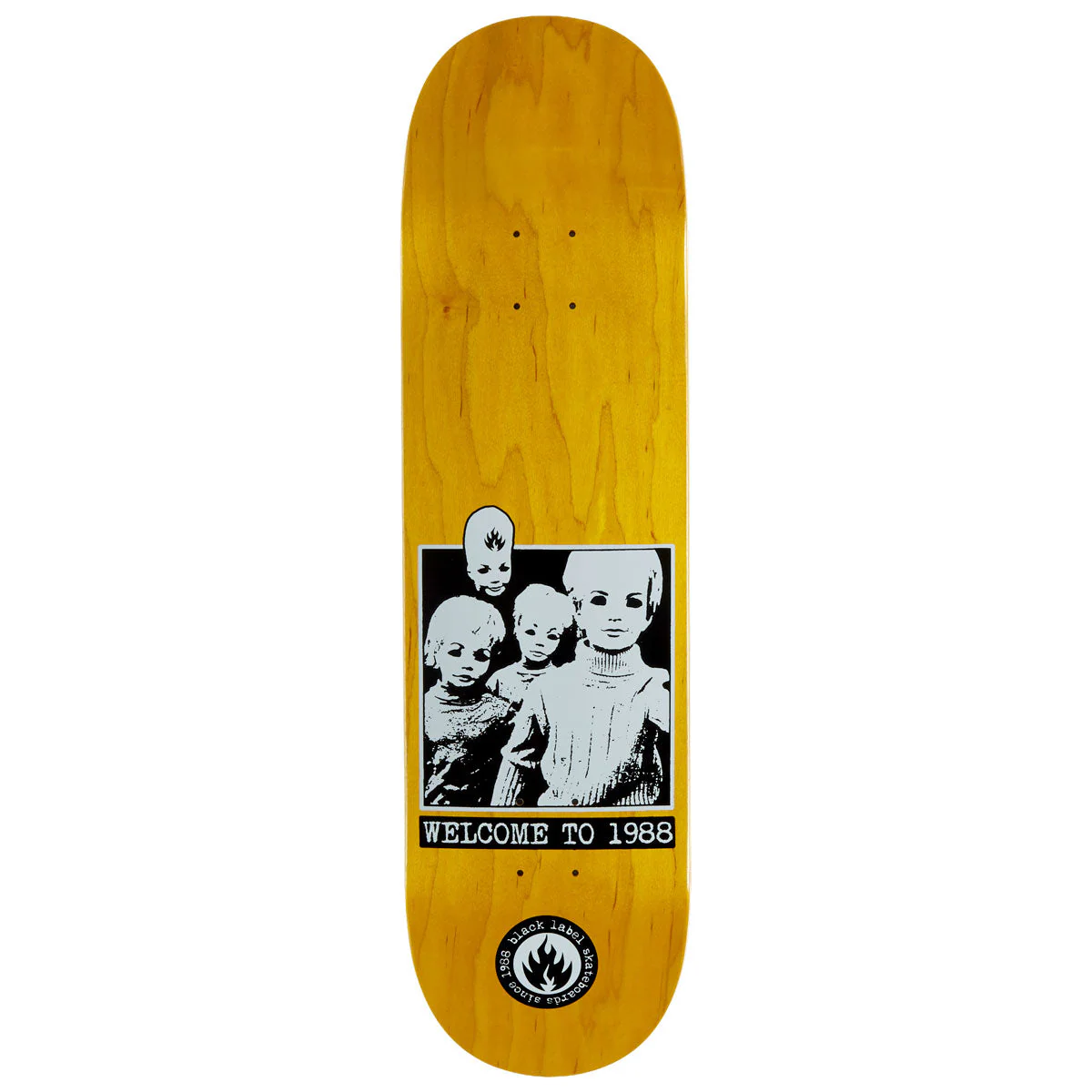 Black Label Welcome To 1988 Skateboard Deck - 8.50"
