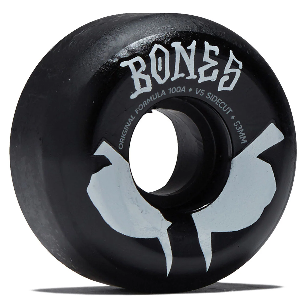 Bones 100s Sidecuts 100a V5 Sidecut Skateboard Wheels - Black 2026 - 53mm