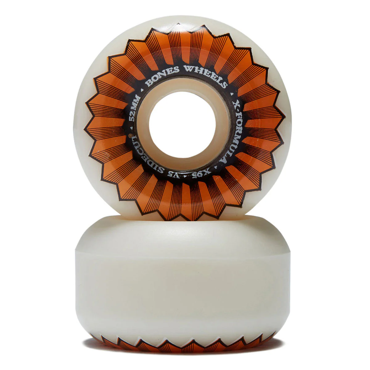 Bones X Formula Sidecuts 95a V5 Sidecut Skateboard Wheels - 52mm - Image 2