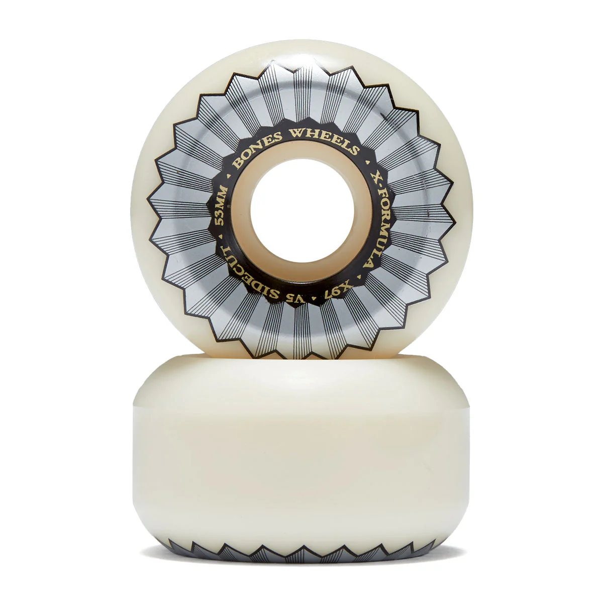 Bones X Formula Sidecuts 97a V5 Sidecut Skateboard Wheels - 53mm - Image 2