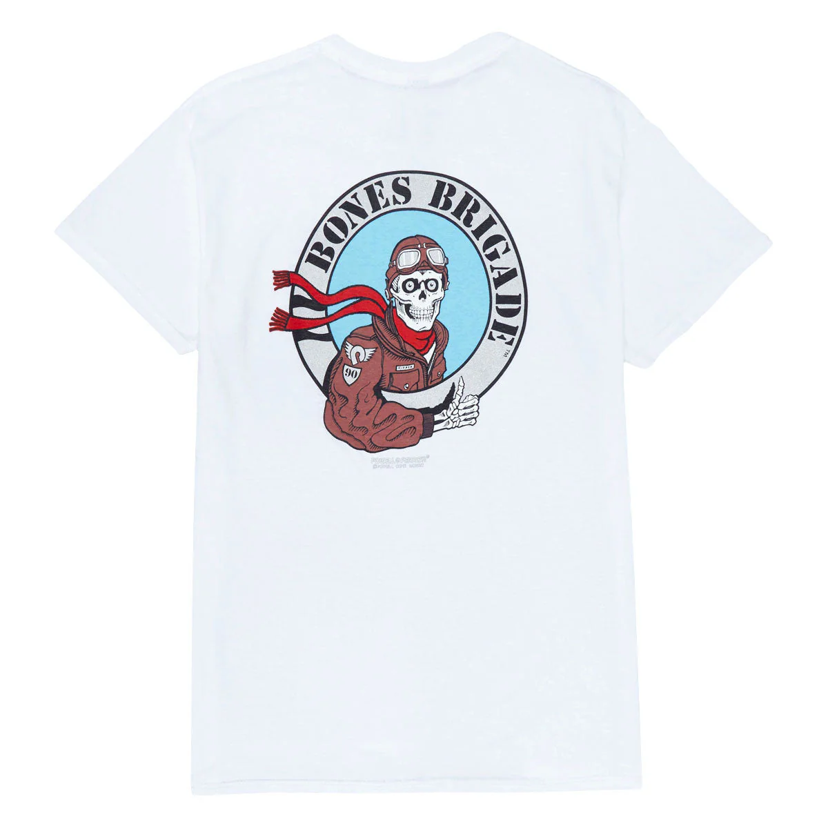 Bones Brigade Ripper Pilot T-Shirt - White