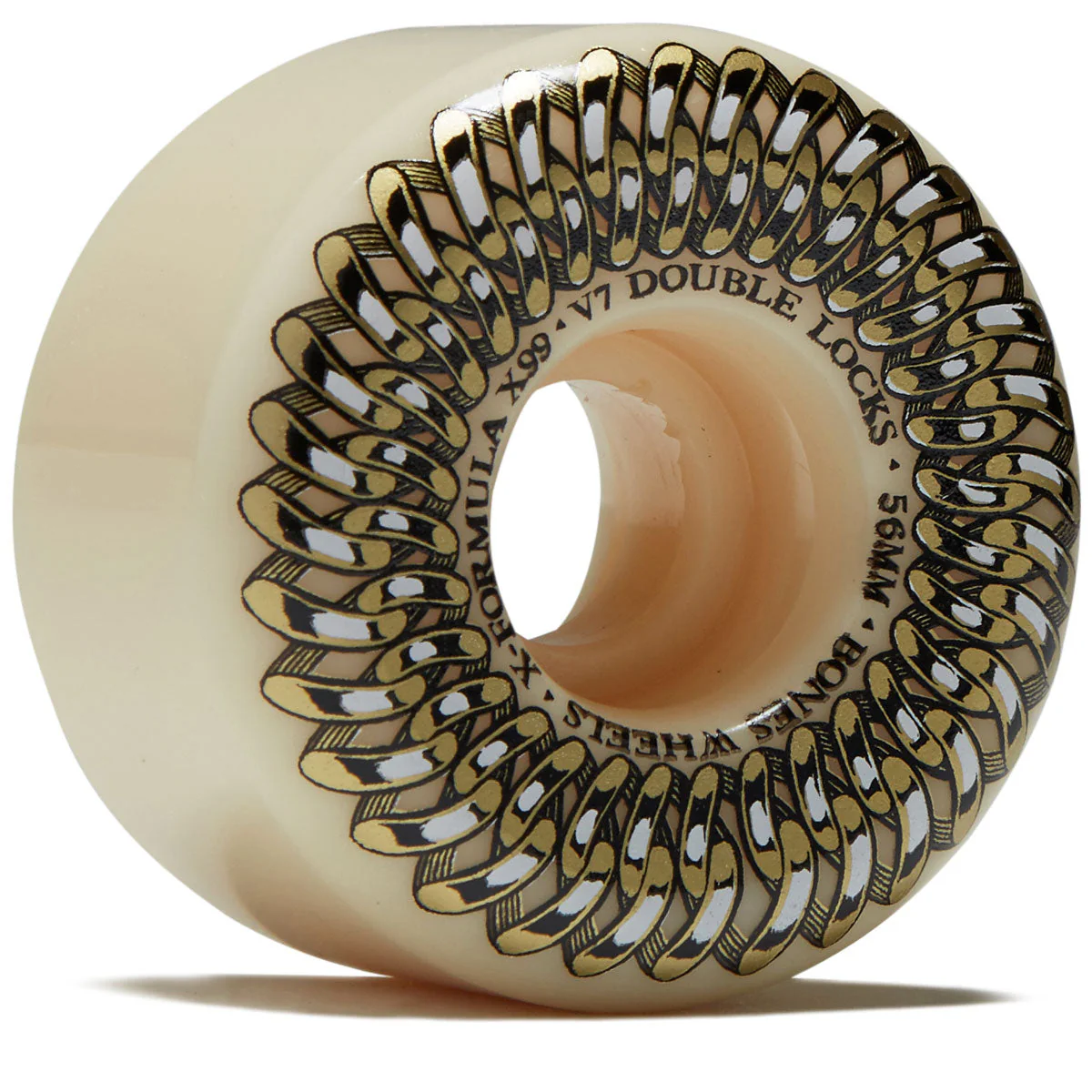 Bones X Formula Double Lock 99a V7 Skateboard Wheels - 56mm