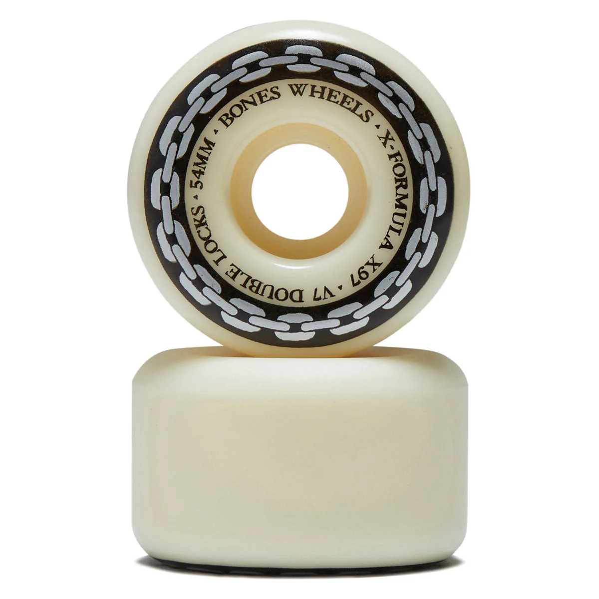 Bones X-Formula Double Locks 97a V7 Double Lock Skateboard Wheels - 54mm - Image 2