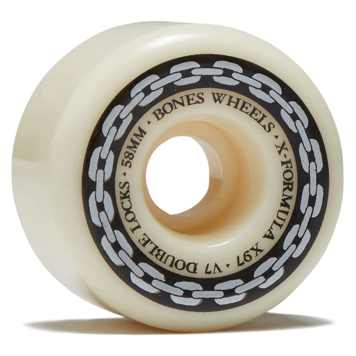 Bones X-Formula Double Locks 97a V7 Double Lock Skateboard Wheels - 58mm