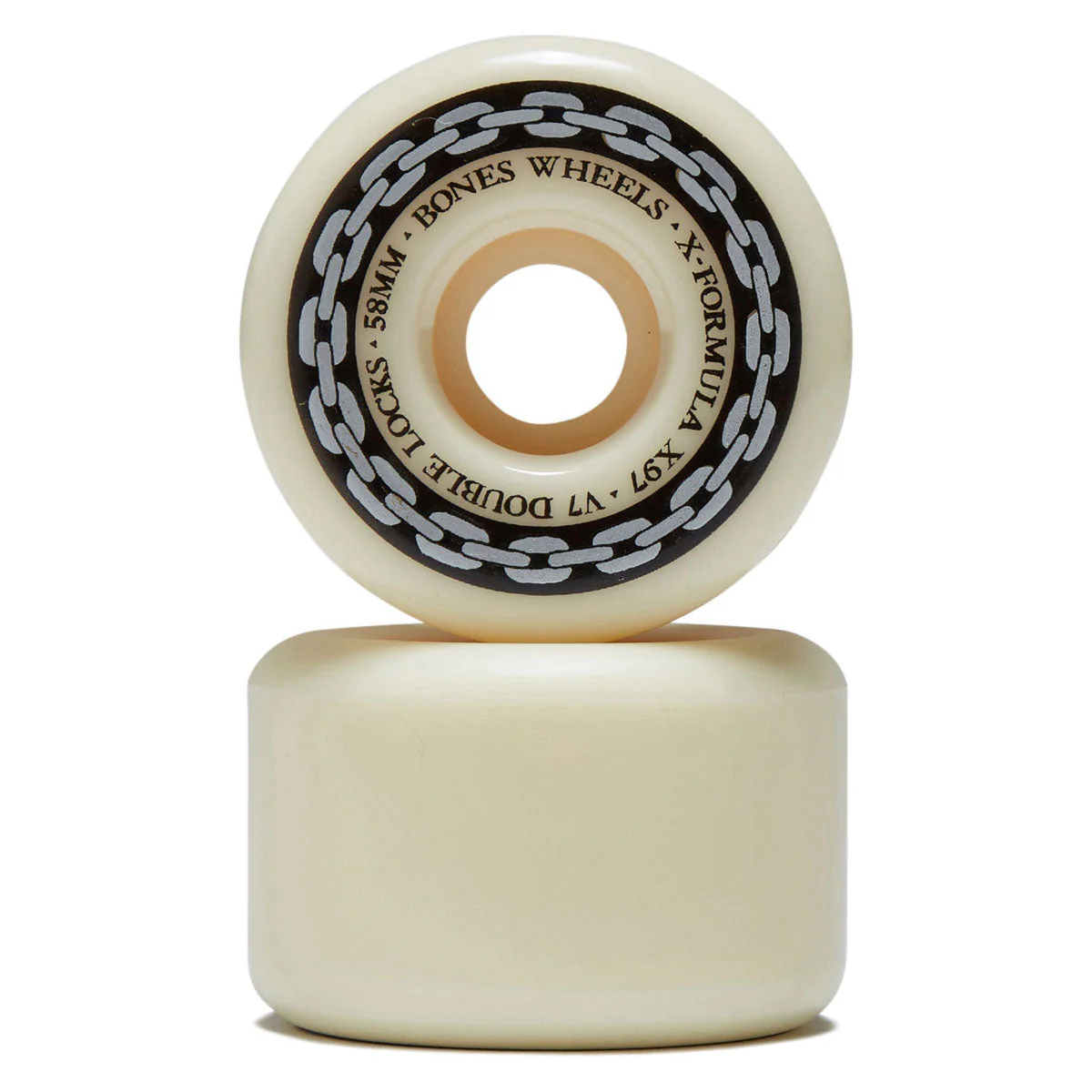 Bones X-Formula Double Locks 97a V7 Double Lock Skateboard Wheels - 58mm - Image 2