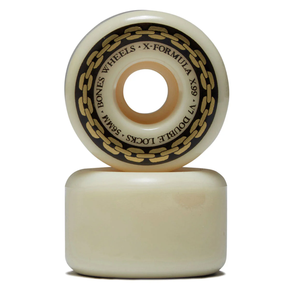 Bones X-Formula Double Locks 99a V7 Double Lock Skateboard Wheels - 56mm - Image 2