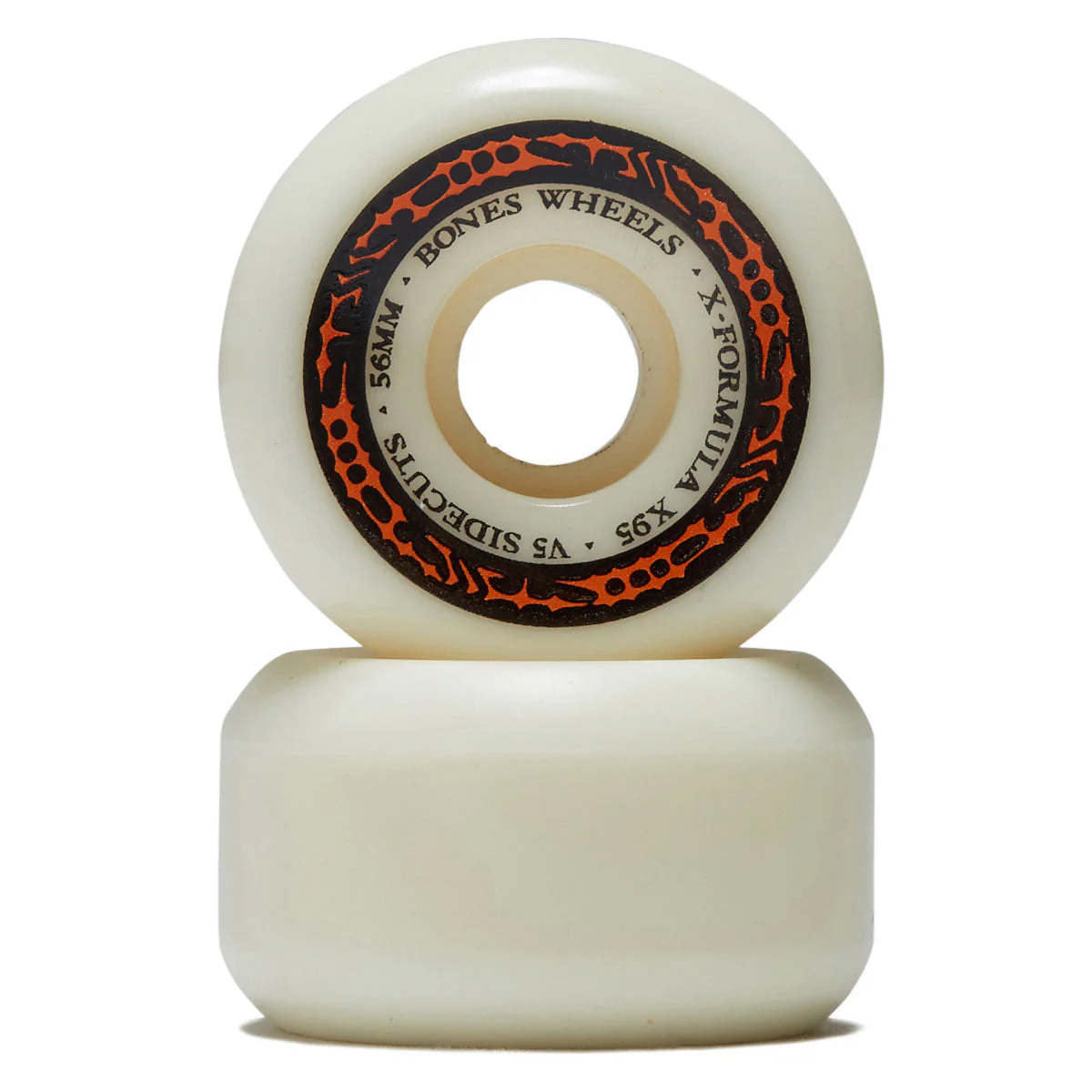Bones X-Formula Sidecuts 95a V5 Sidecut Skateboard Wheels - 56mm - Image 2