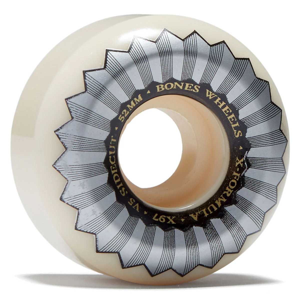 Bones X Formula Sidecuts 97a V5 Sidecut Skateboard Wheels - 52mm