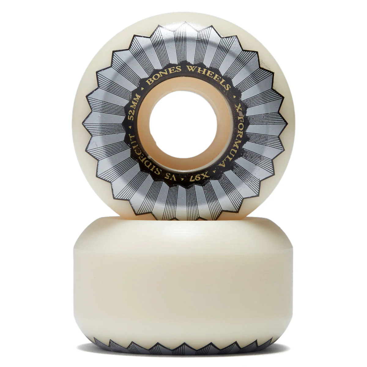 Bones X Formula Sidecuts 97a V5 Sidecut Skateboard Wheels - 52mm - Image 2