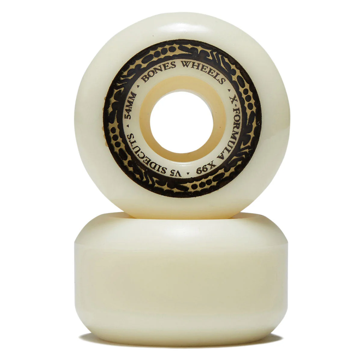 Bones X-Formula Sidecuts 99a V5 Sidecut Skateboard Wheels - 54mm - Image 2