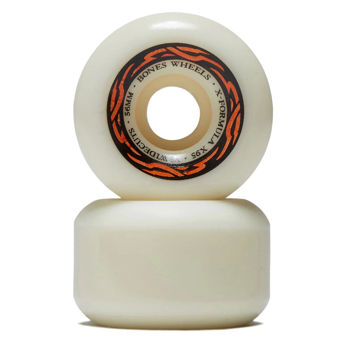Bones X-Formula Widecuts 95a V6 Wide-Cut Skateboard Wheels - 56mm - Image 2