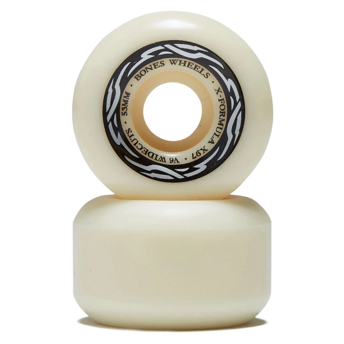 Bones X-Formula Widecuts 97a V6 Wide-Cut Skateboard Wheels - 53mm - Image 2