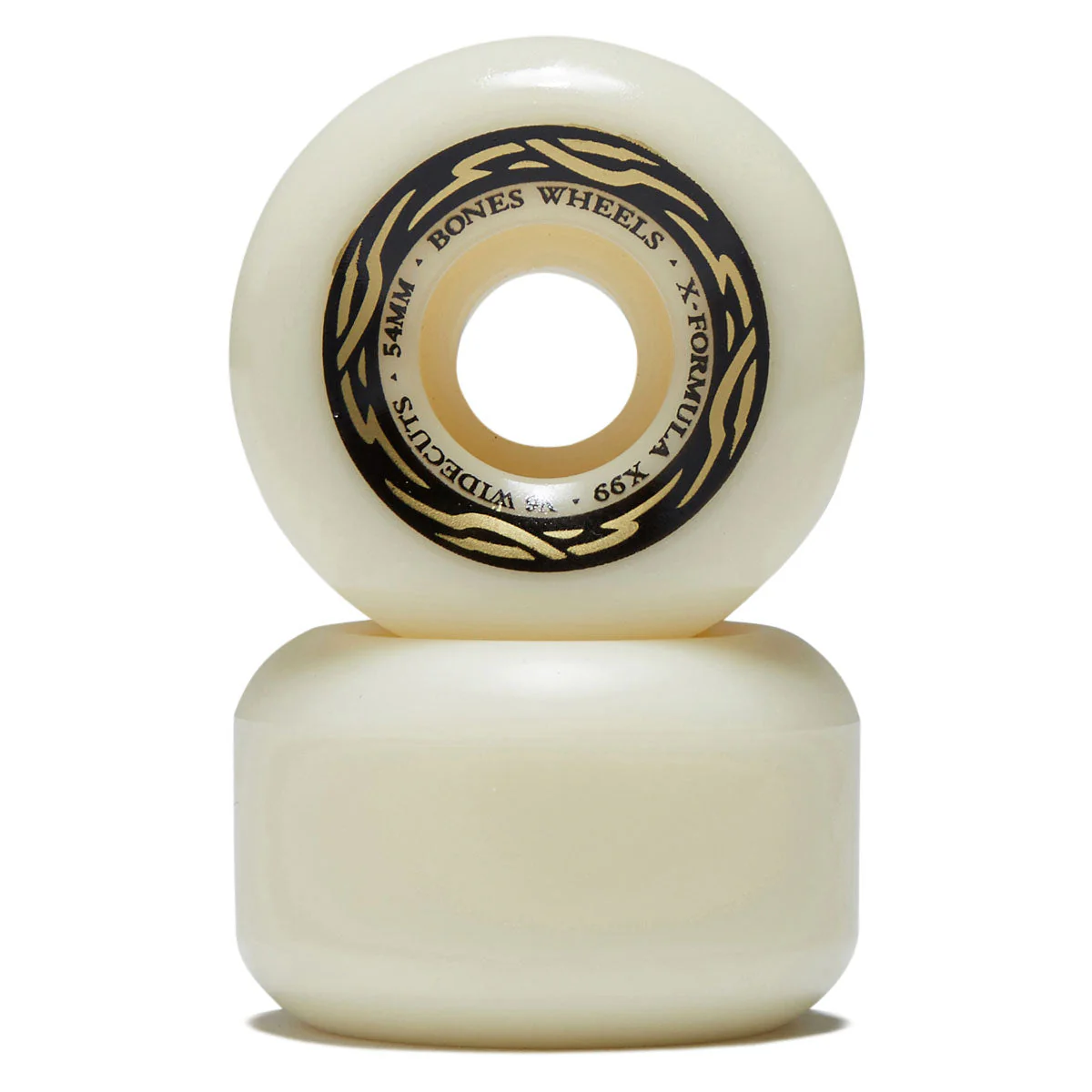 Bones X-Formula Widecuts 99a V6 Wide-Cut Skateboard Wheels - 54mm - Image 2
