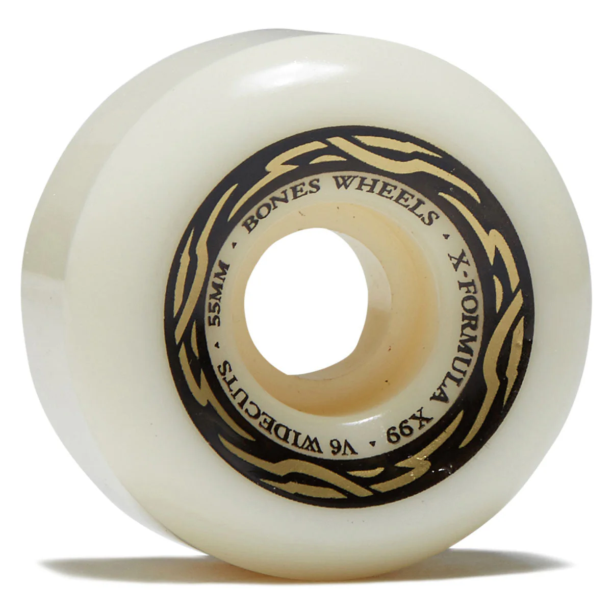 Bones X-Formula Widecuts 99a V6 Wide-Cut Skateboard Wheels - 55mm