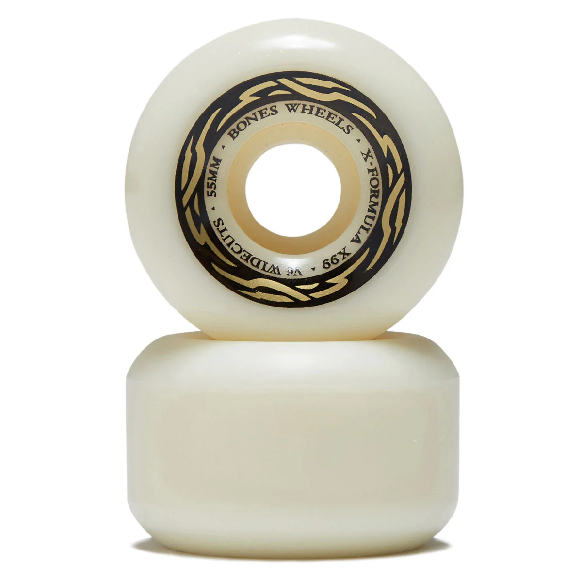 Bones X-Formula Widecuts 99a V6 Wide-Cut Skateboard Wheels - 55mm - Image 2