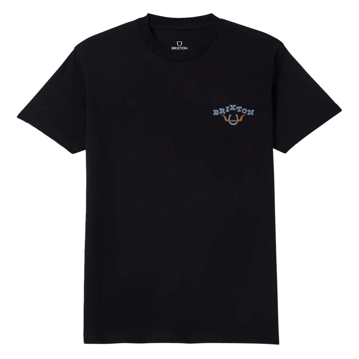 Brixton Beekman T-Shirt - Black - Image 2