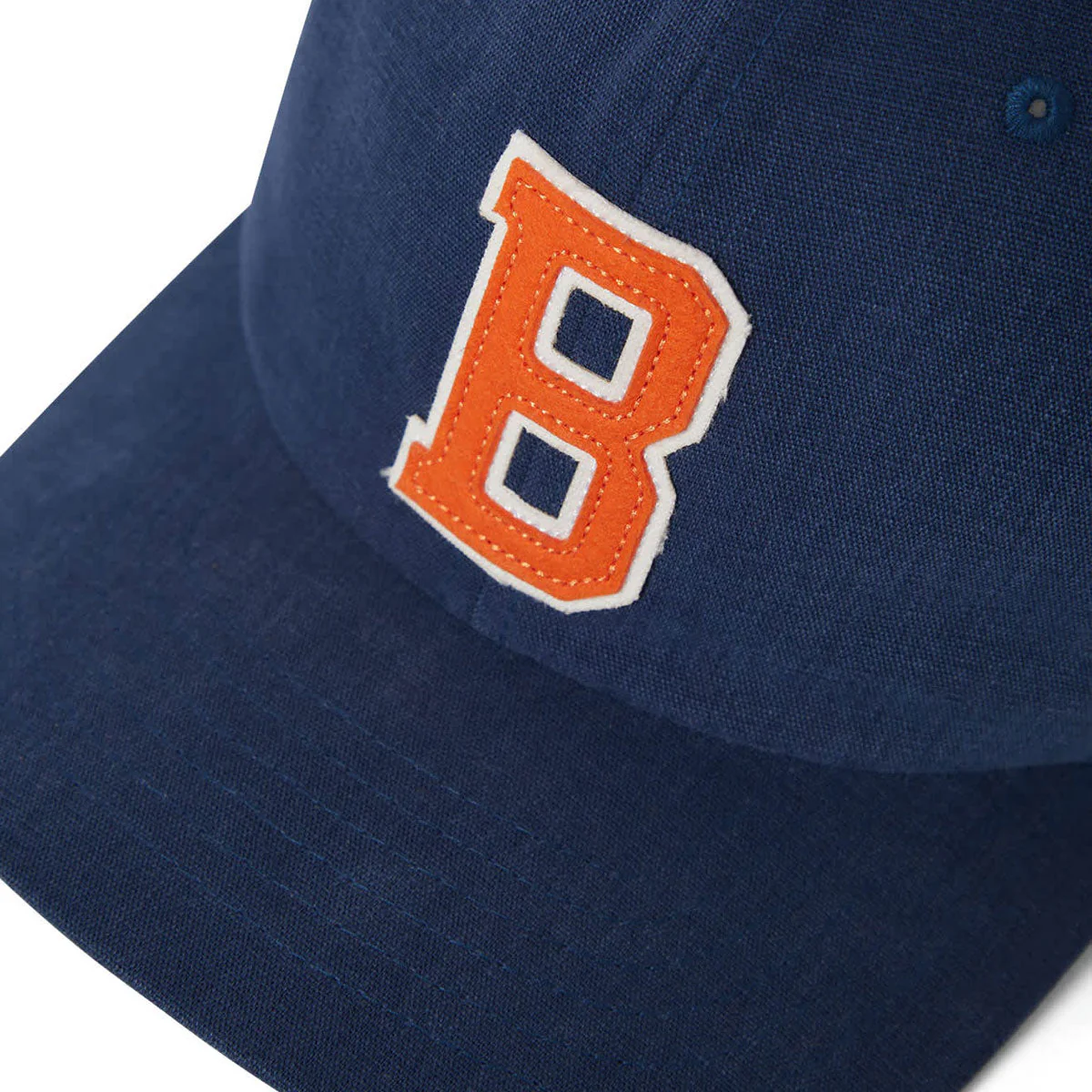 Brixton Big B MP Hat - Midnight Blue/Orange - Image 3