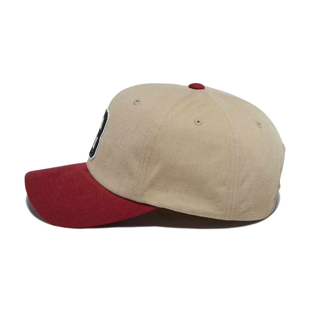 Brixton Big B Mp Hat - Sand/Burgundy - Image 4