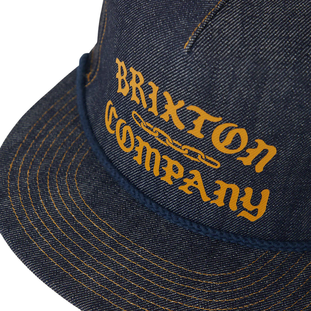Brixton Chains Netplus HP Trucker Hat - Dark Denim/Navy - Image 3