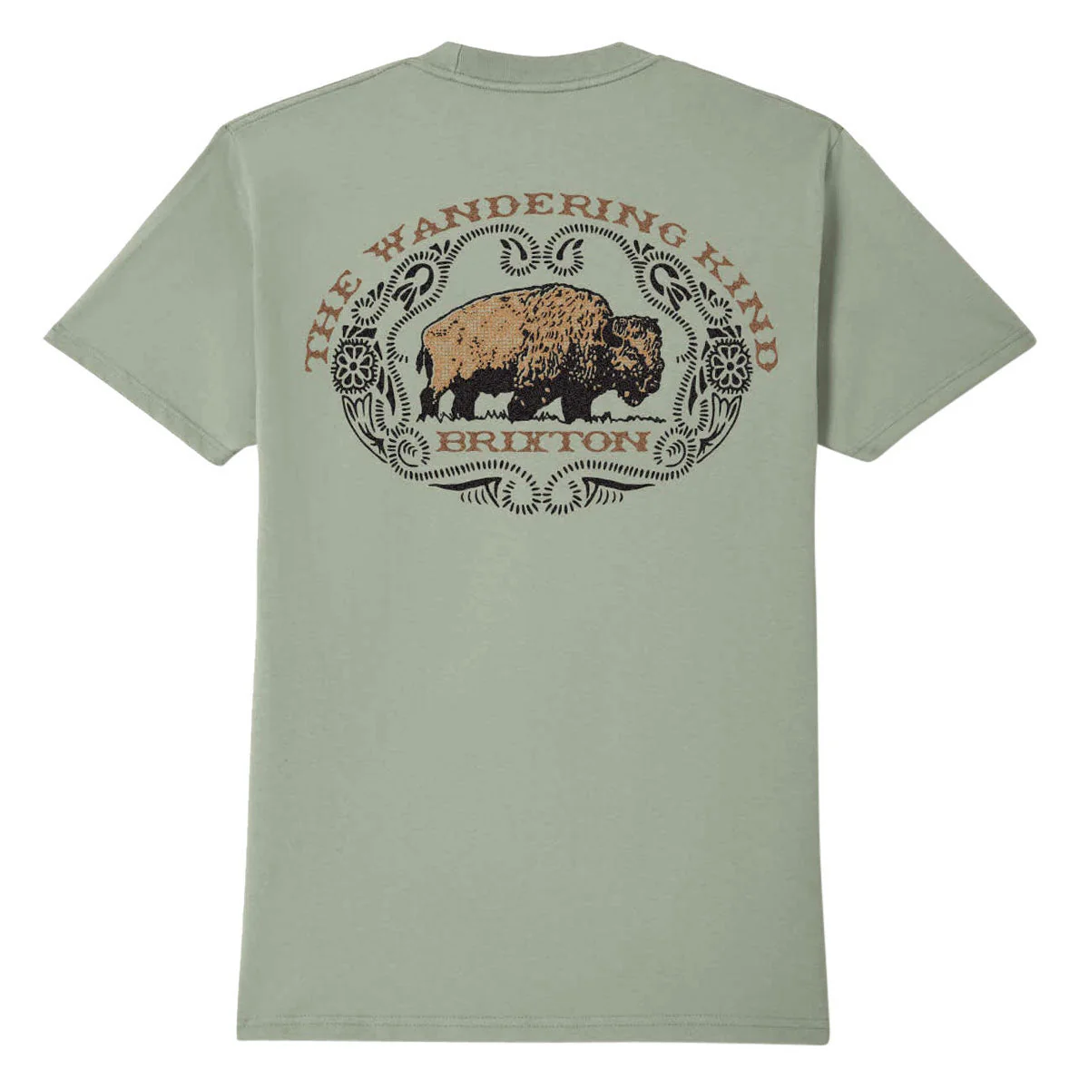 Brixton Coba T-Shirt - Desert Green