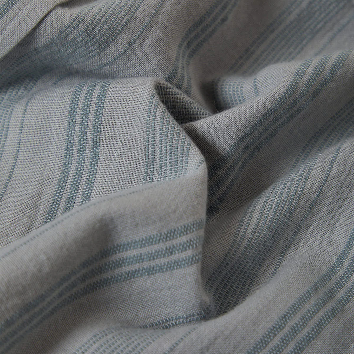 Brixton Cru Striped Dobby Shirt - Trooper - Image 2