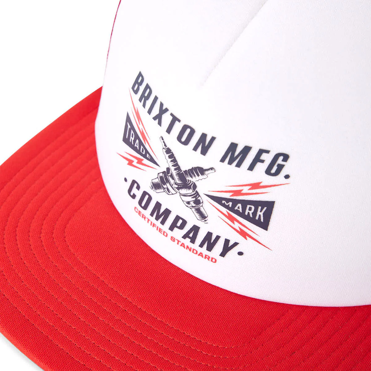 Brixton Danton Np Mp Trucker Hat - Adrenaline Rush/Adrenaline Rush - Image 3