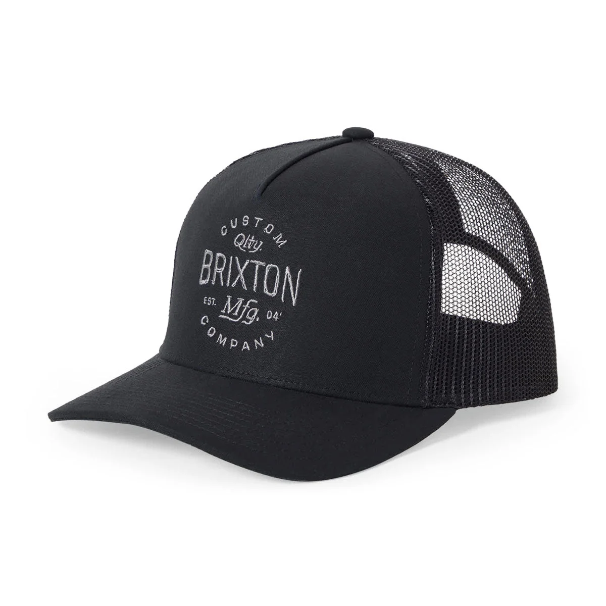 Brixton Fremont C Np Mp Trucker Hat - Black/Black