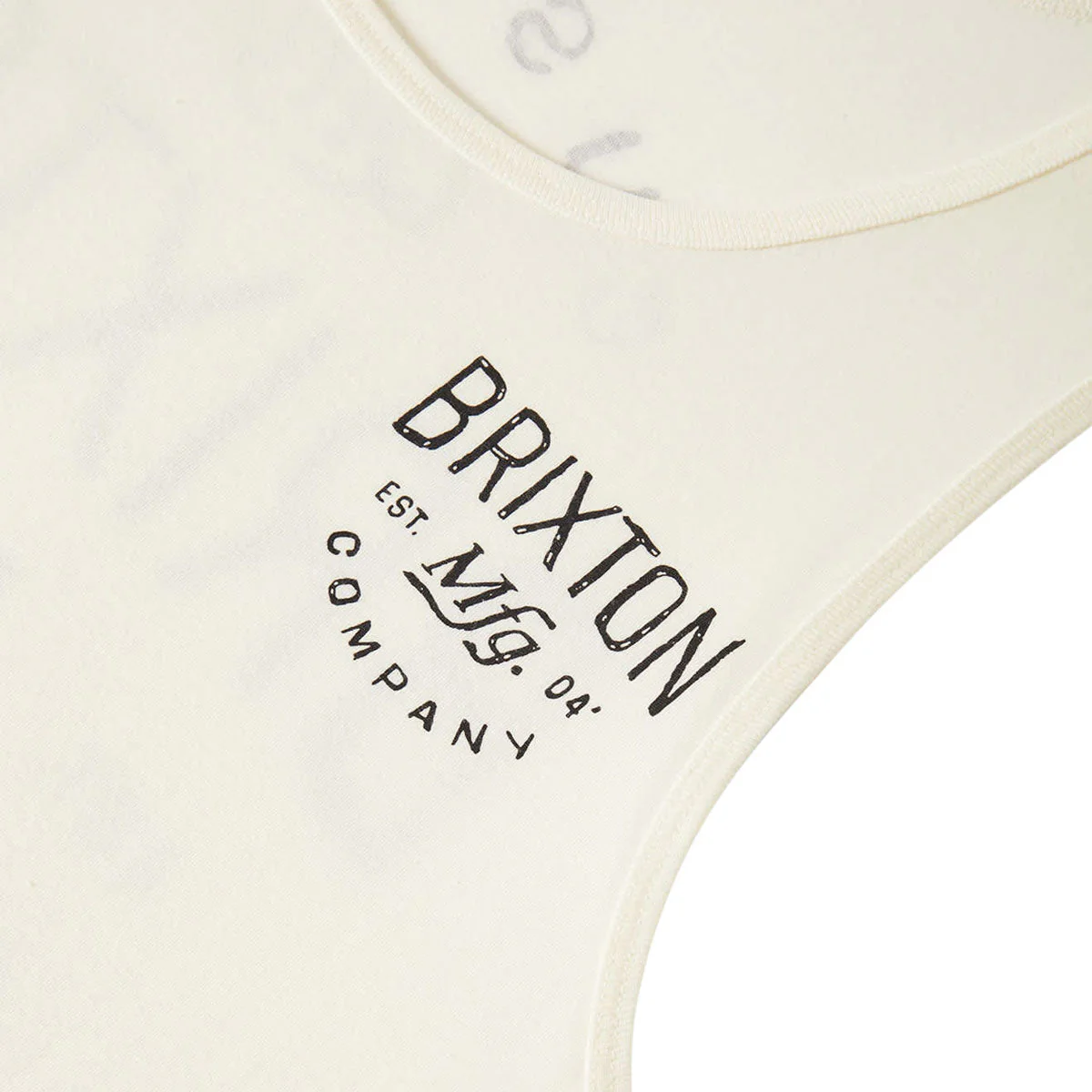 Brixton Fremont Tank Top - Off White - Image 3