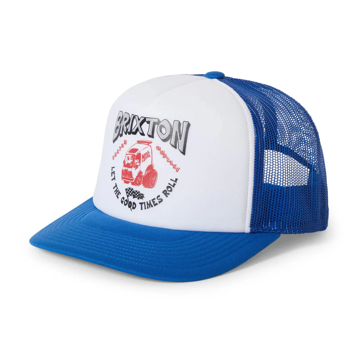 Brixton Garnet Np Hp Trucker Hat - Royal/White/Royal