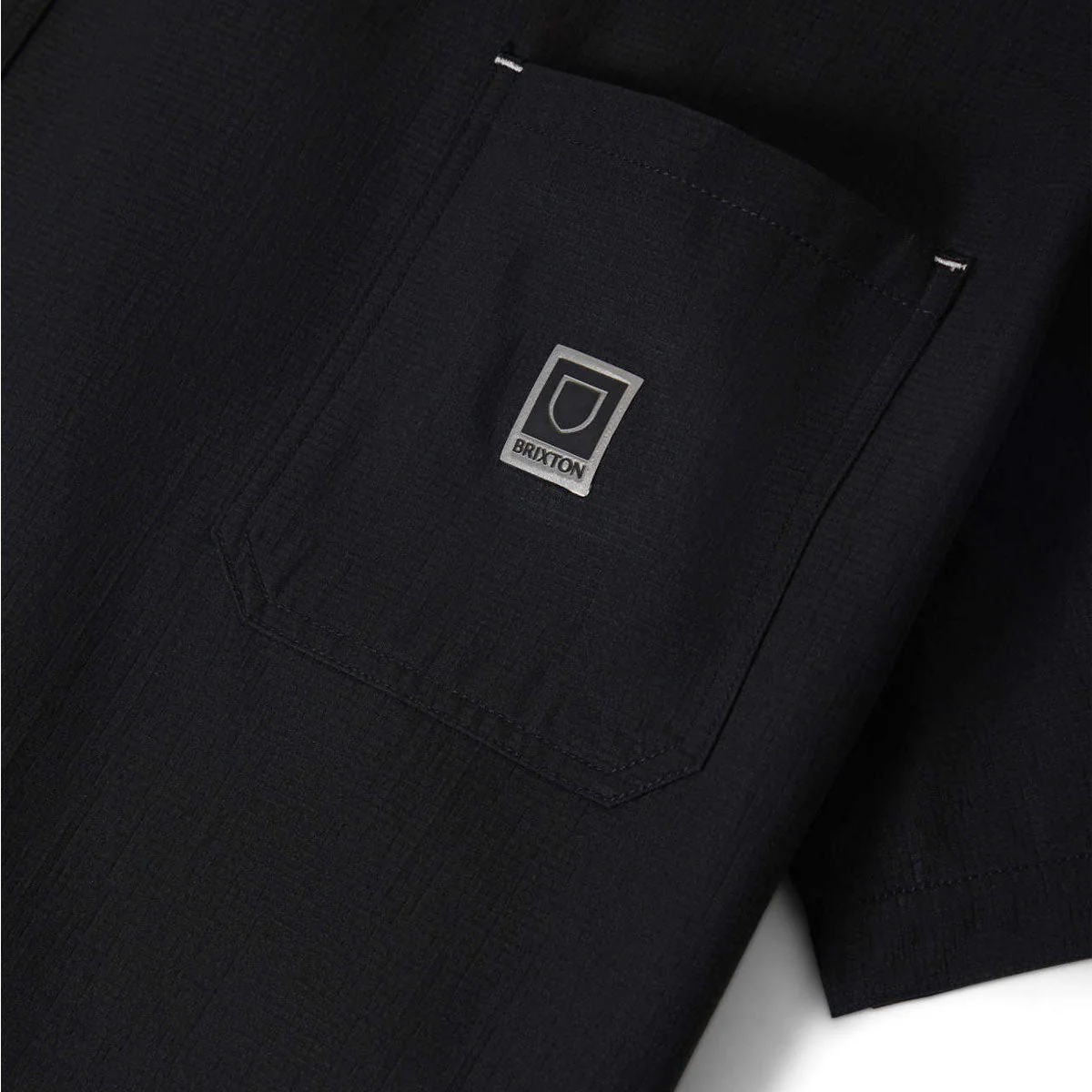 Brixton Journey Lightweight Shirt - Black - Image 5