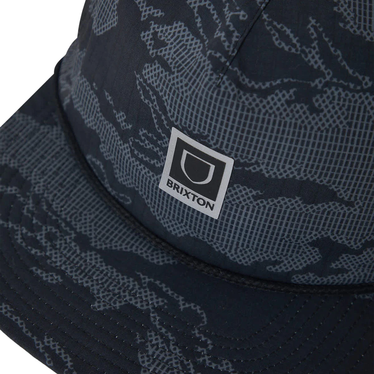Brixton Journey MP Performance Snapback Hat - Black Tiger Camo - Image 3