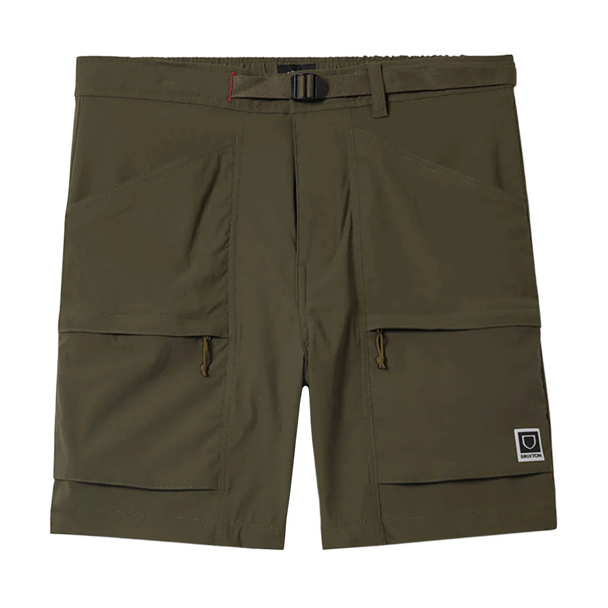 Brixton Journey Utility Shorts - Dark Olive