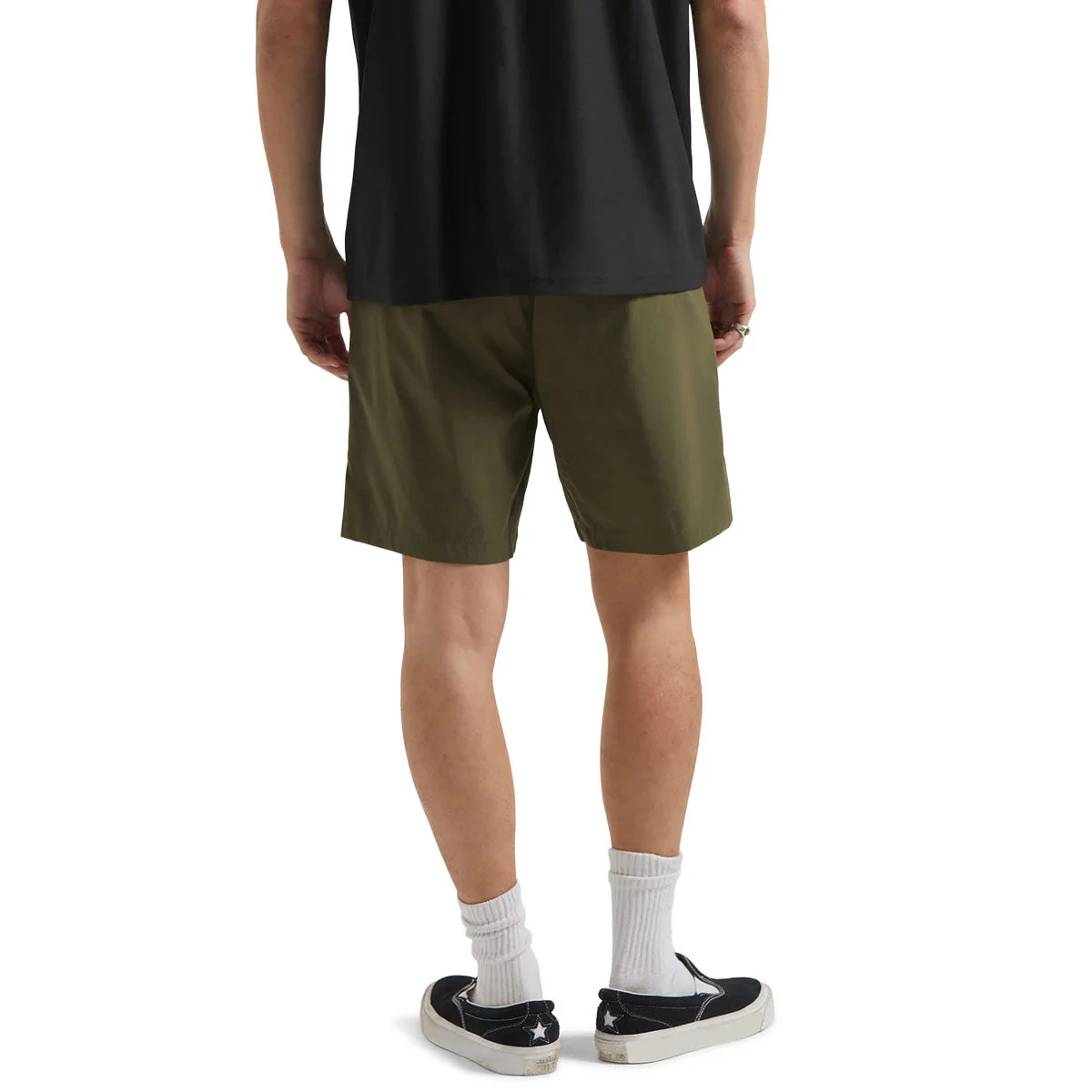 Brixton Journey Utility Shorts - Dark Olive - Image 3