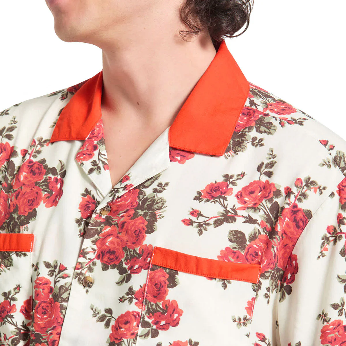 Brixton Lafayette Shirt - Rose Bud - Image 4