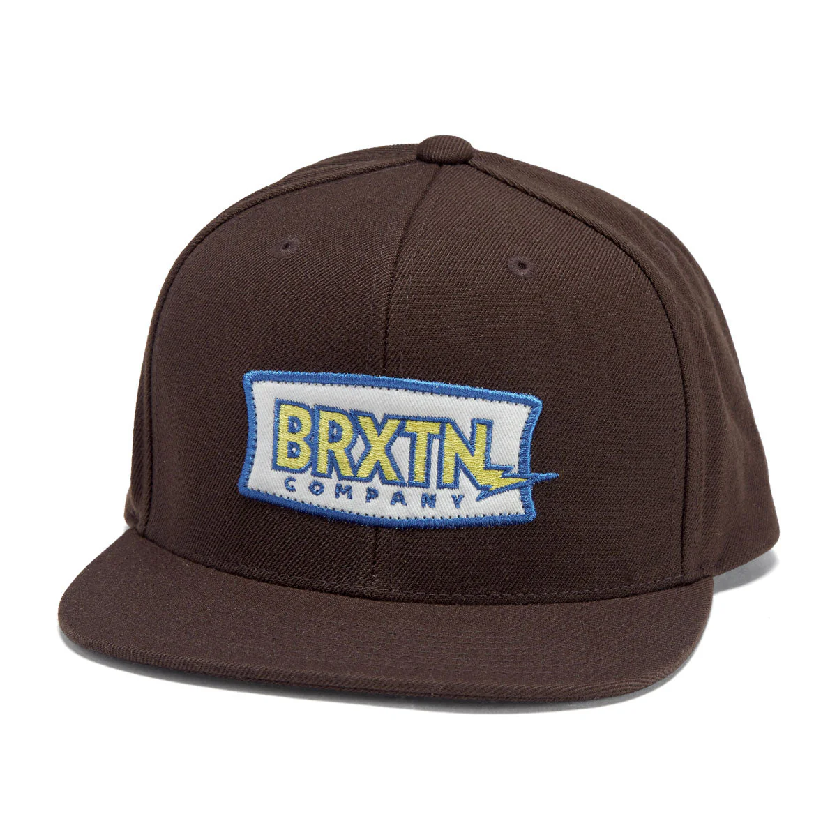 Brixton Lightning Mp Snapback Hat - Pinecone Brown