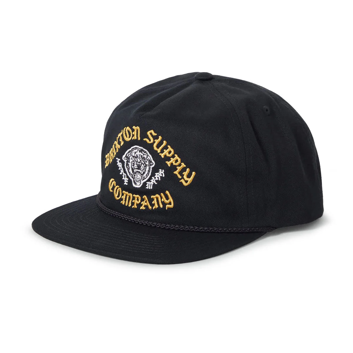 Brixton Morado Mp Snapback Hat - Black