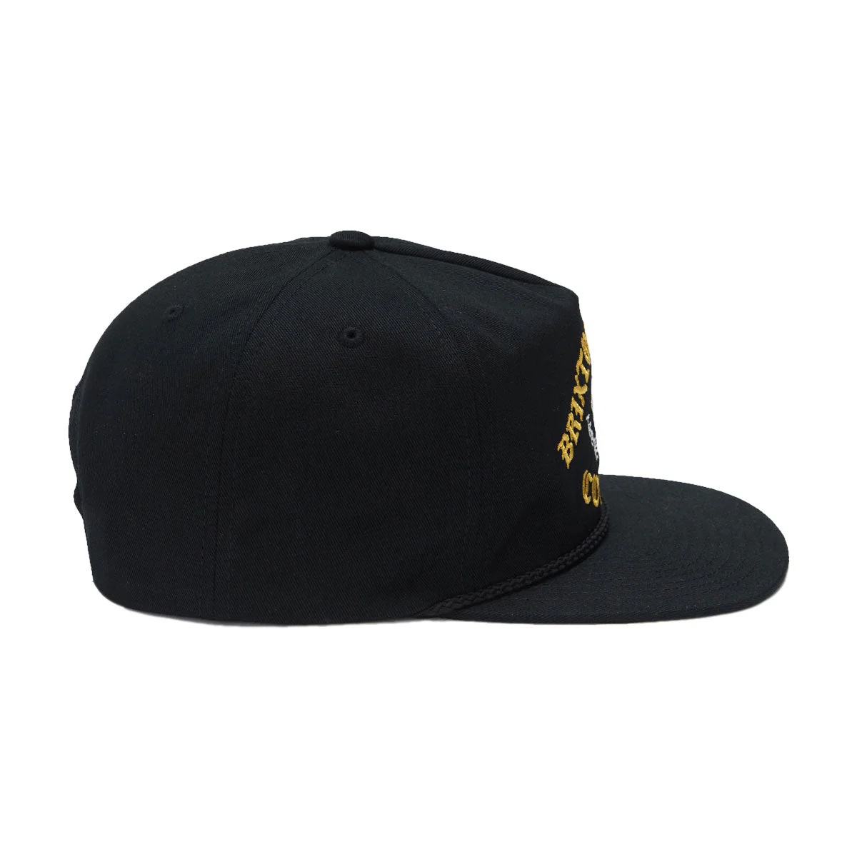 Brixton Morado Mp Snapback Hat - Black - Image 3