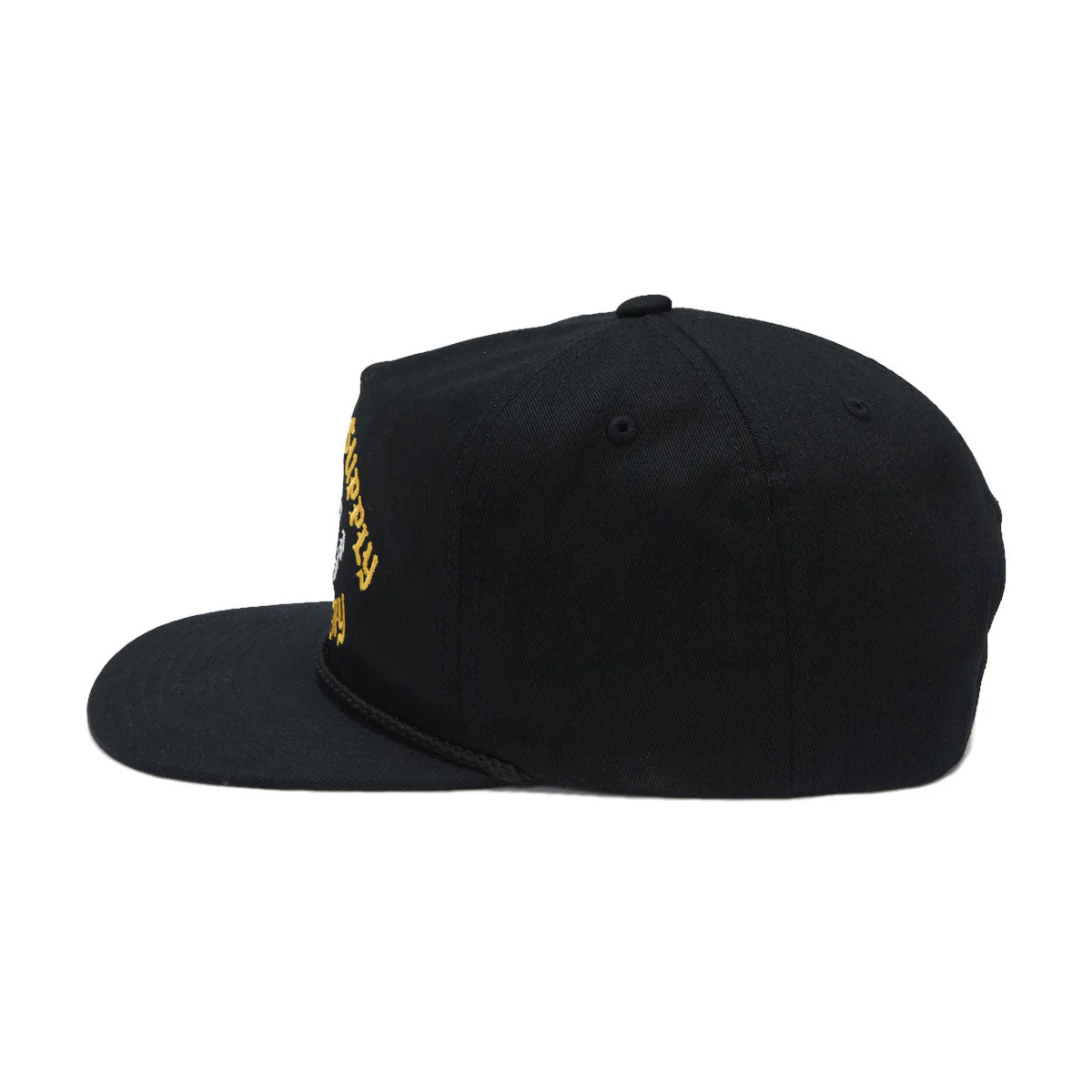 Brixton Morado Mp Snapback Hat - Black - Image 4