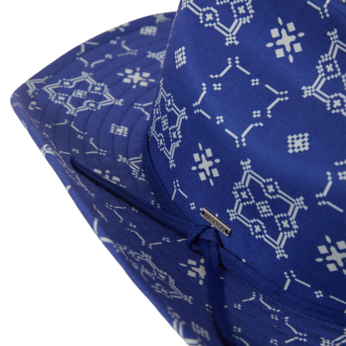 Brixton Odessa Cowboy Hat - Sunrise Blue/White - Image 3