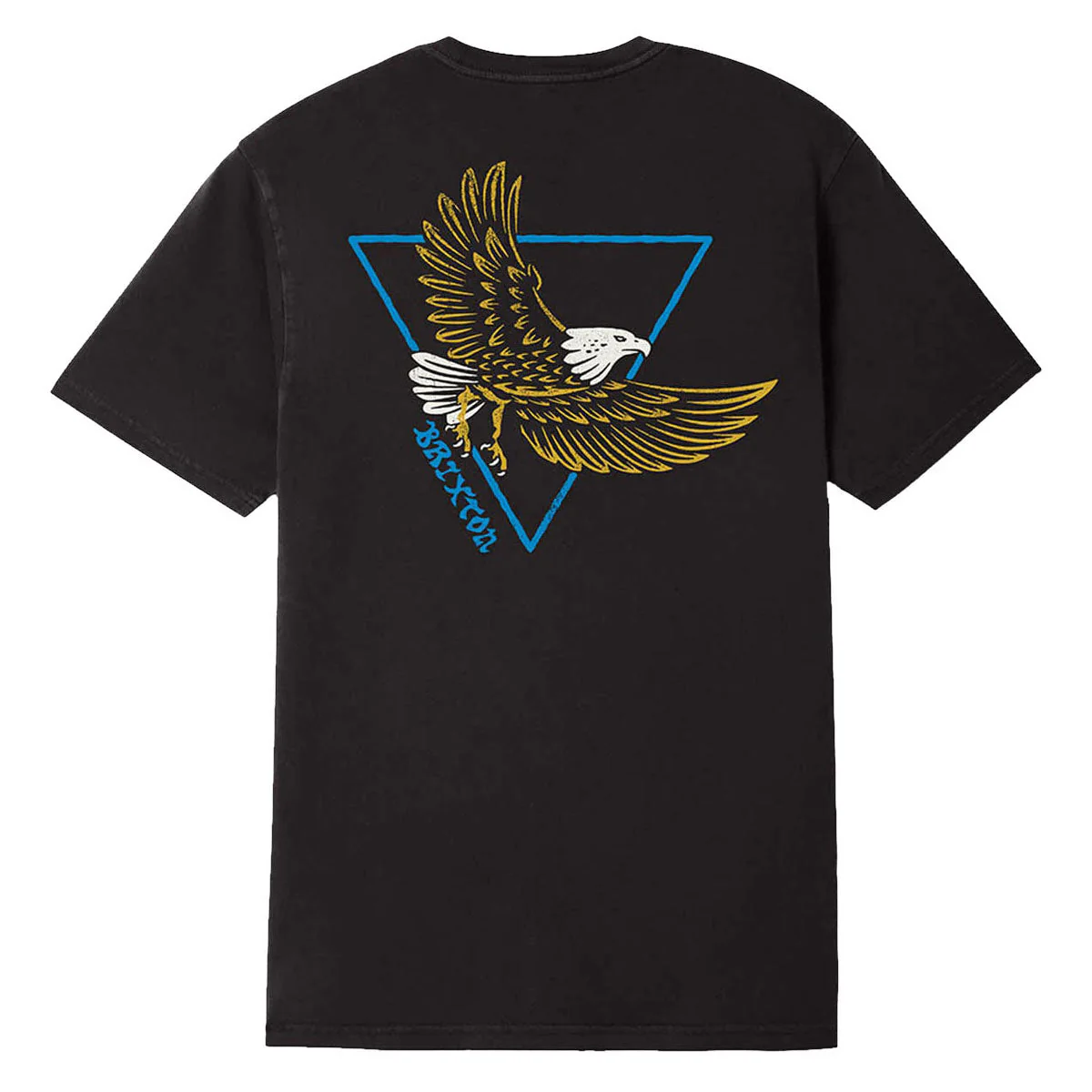 Brixton Opal T-Shirt - Black Worn Wash - Image 2