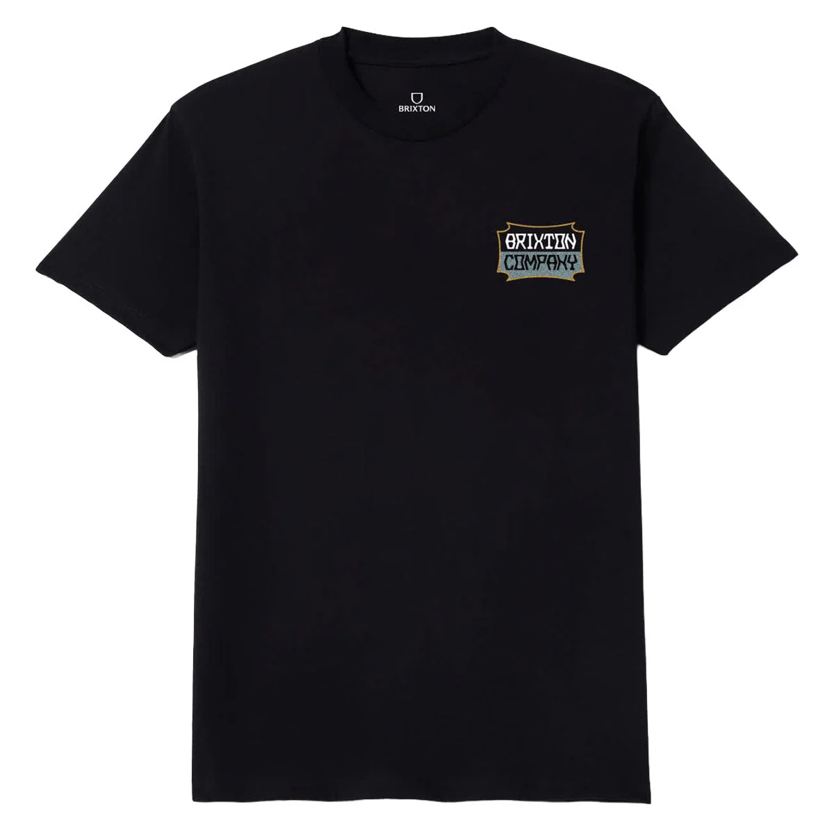 Brixton Pillar T-Shirt - Black - Image 2