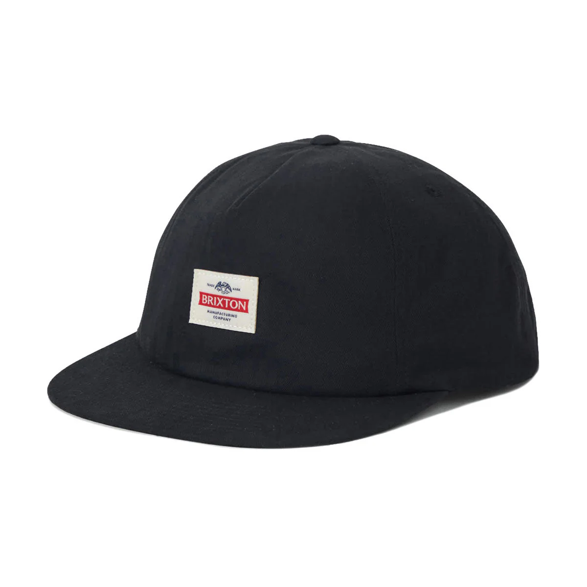Brixton Pinnacle MP Snapback Hat - Washed Black