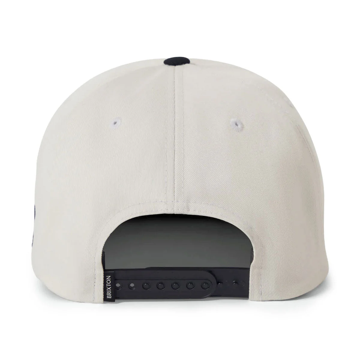 Brixton Predator MP Snapback Hat - Off White/Black - Image 2