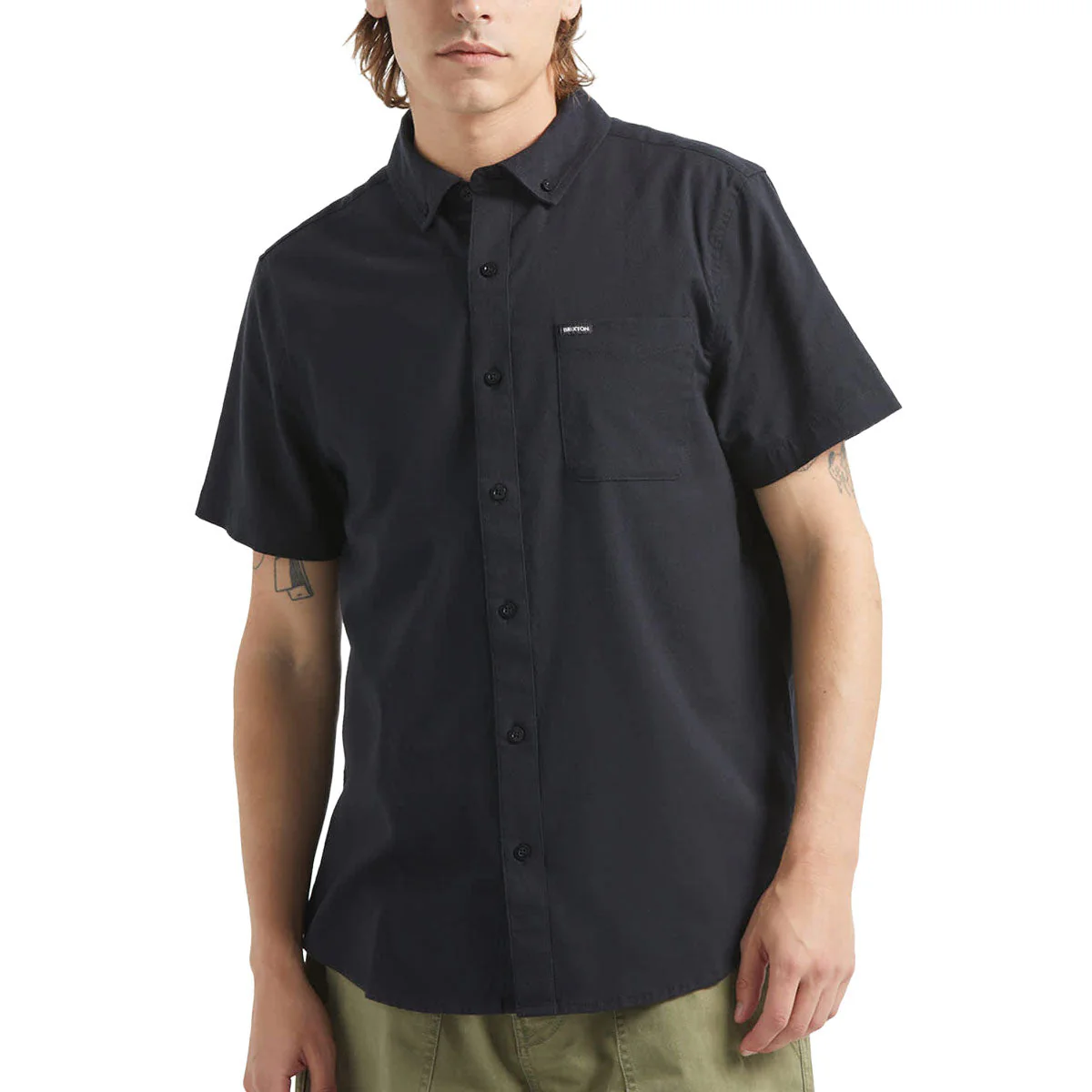 Brixton Sanford Oxford Shirt - Black