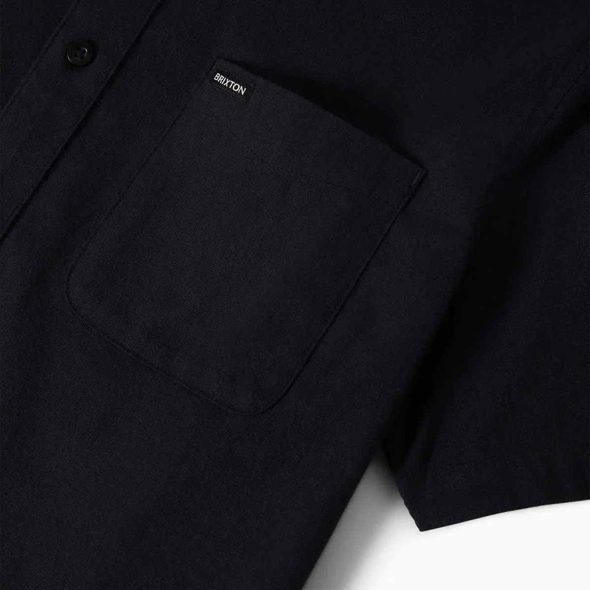 Brixton Sanford Oxford Shirt - Black - Image 4
