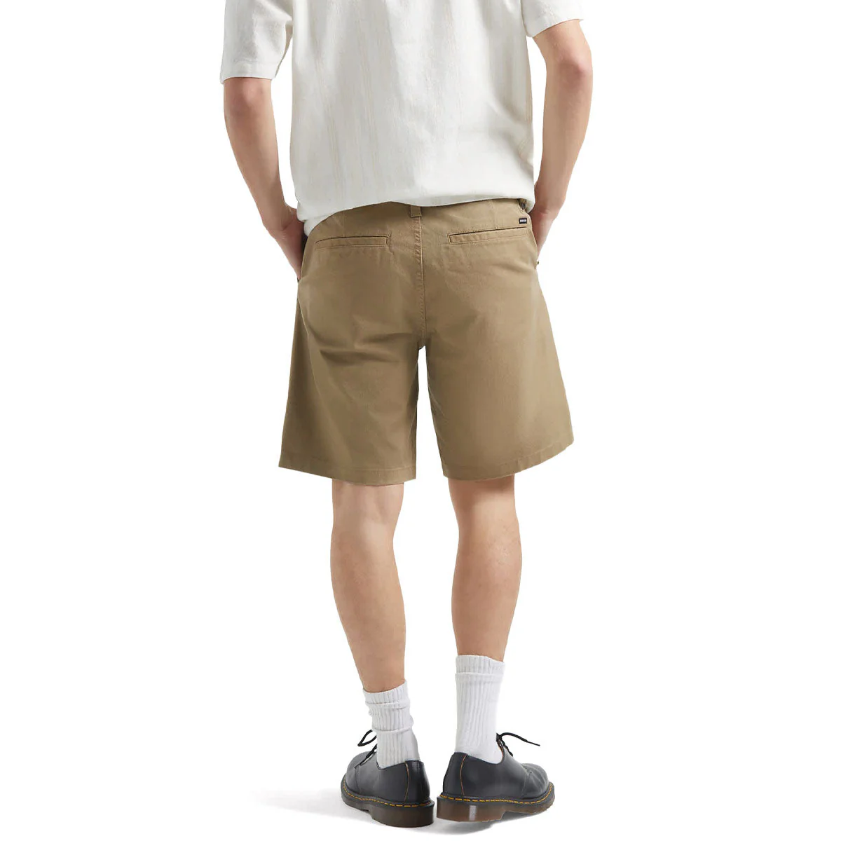 Brixton Santo Chino Shorts - Khaki - Image 3