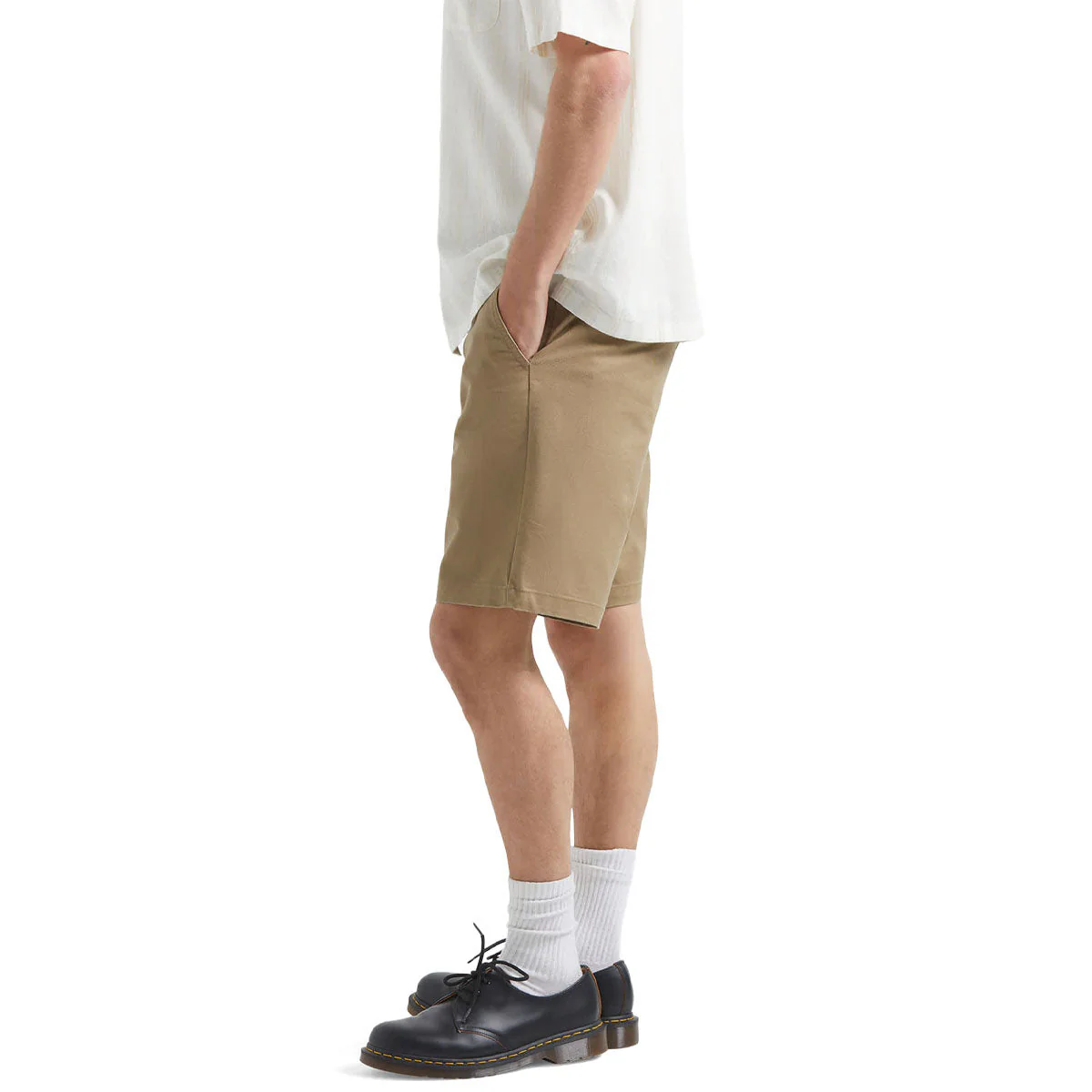 Brixton Santo Chino Shorts - Khaki - Image 4