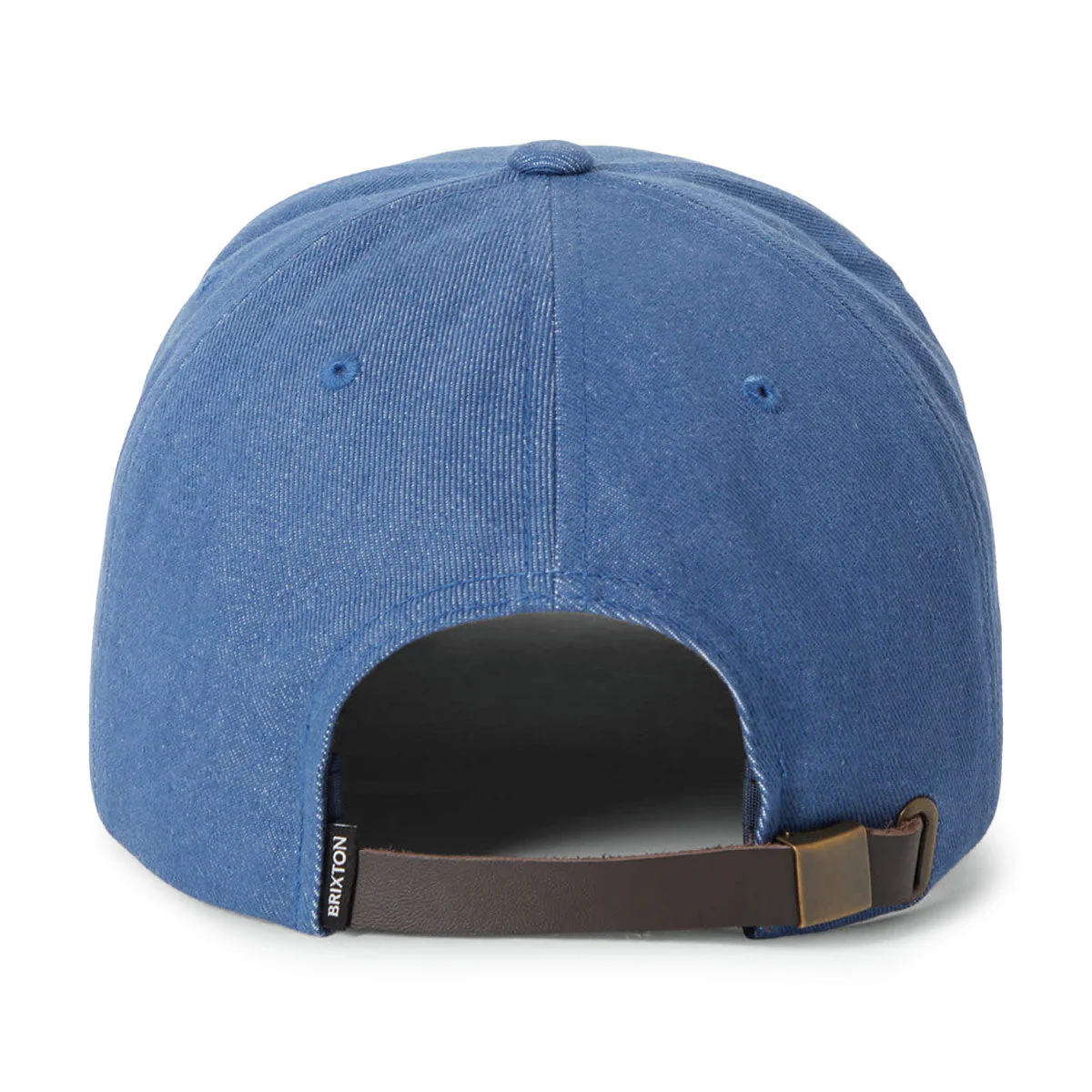 Brixton Stith Mp Adj Hat - Light Stone Wash Denim - Image 2