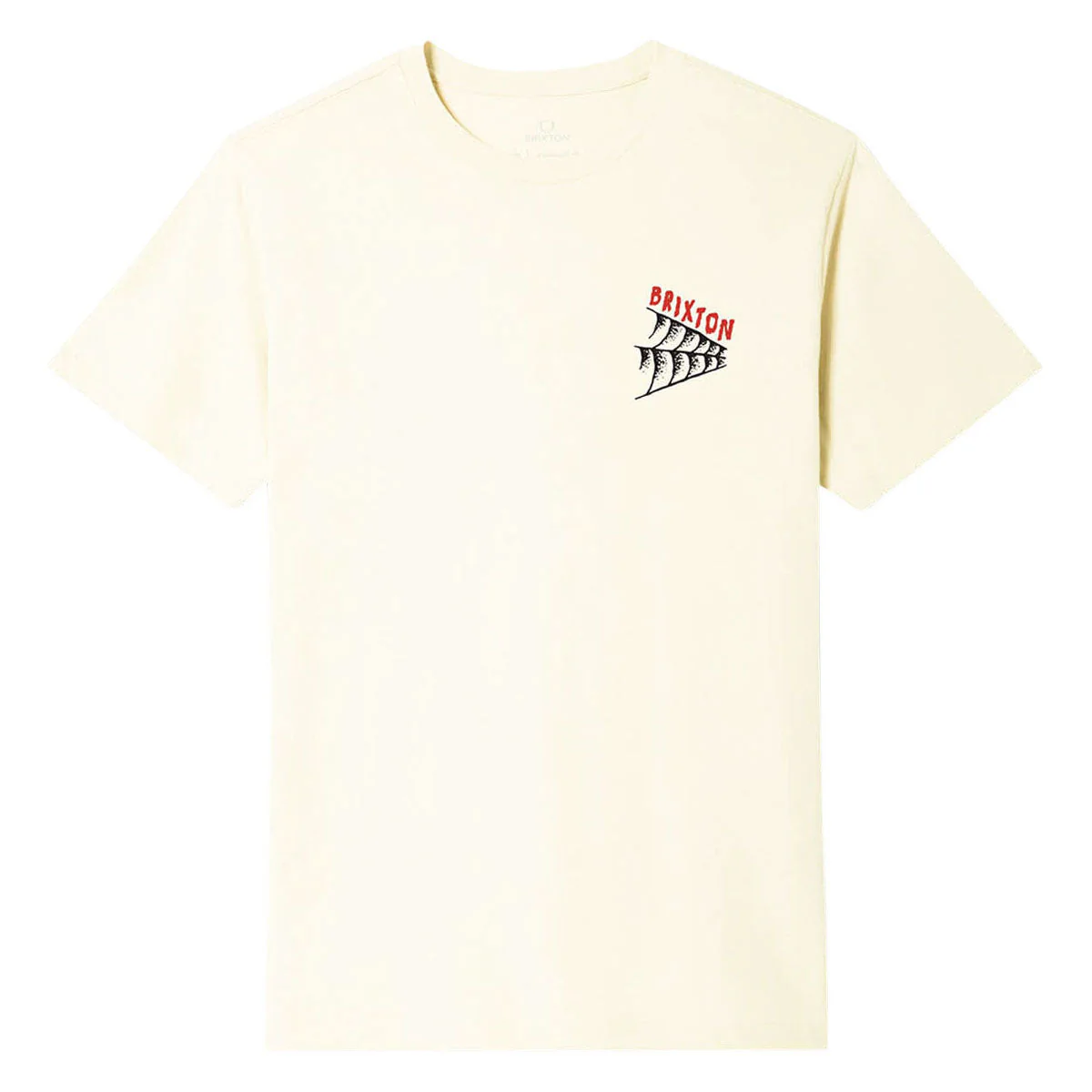 Brixton Switchback T-Shirt - Cream - Image 2